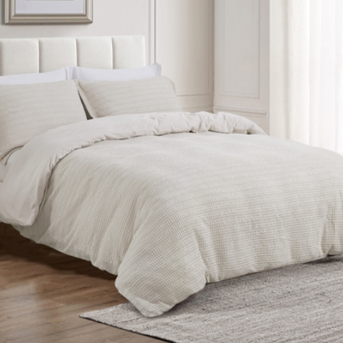 Solene Flax Duvet Cover Set