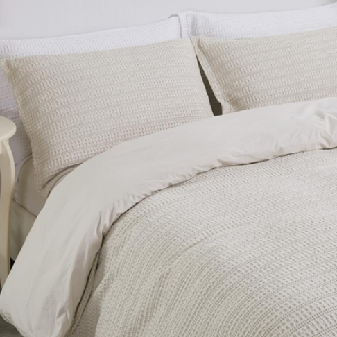 Solene Flax Duvet Cover Set