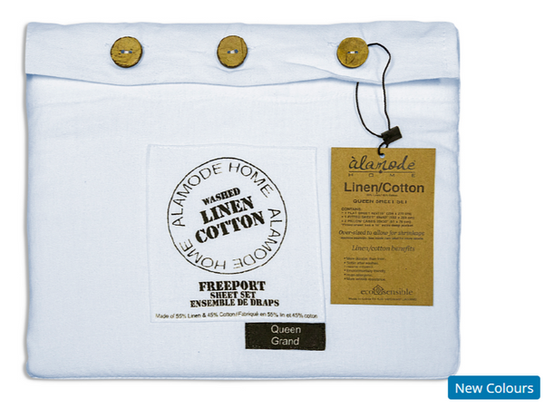 Freeport Linen Cotton Sheet Set