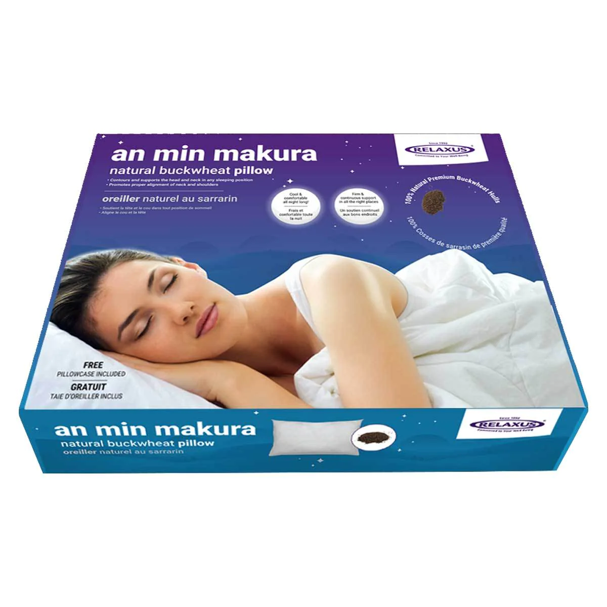An Min Makura Natural Buckwheat Pillow