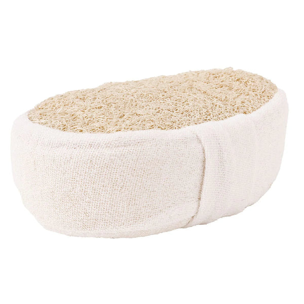 Vegan 2-IN-1 Loofah Bath Sponge With Strap