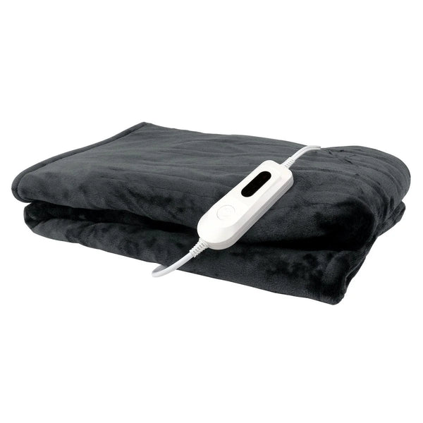 Heated Sherpa Throw Blanket