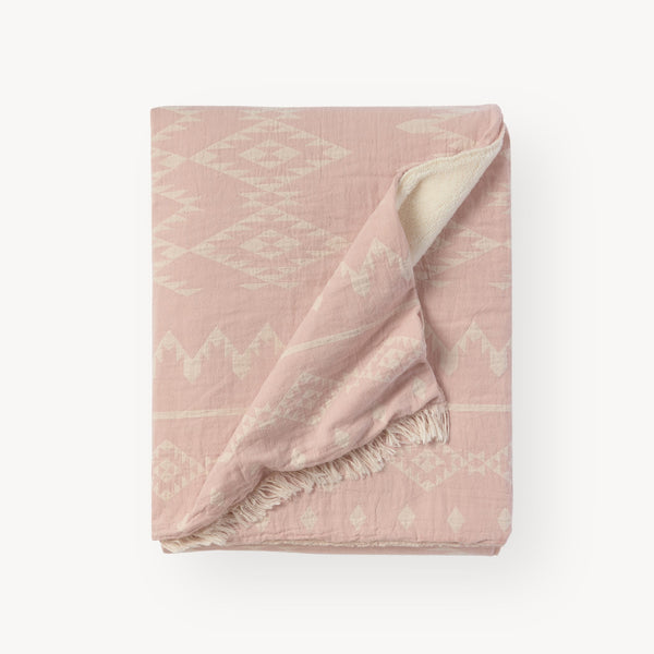 Fleece-Lined Throw