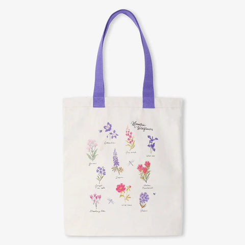 Wildflowers Reusable Tote Bag