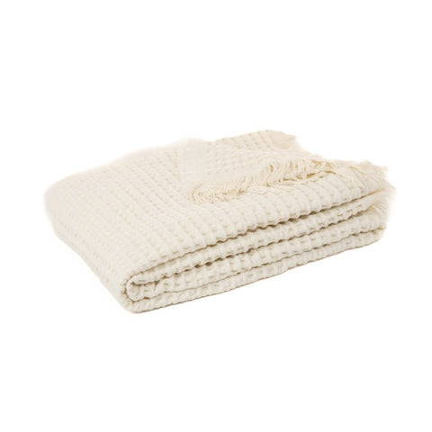 Tia Ivory Throw