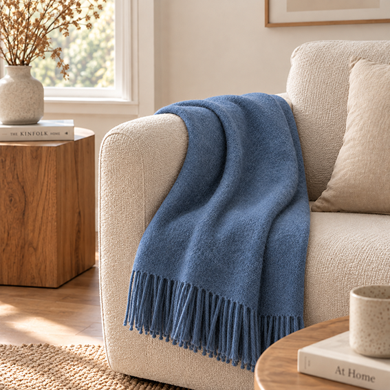 Baby Alpaca Throws