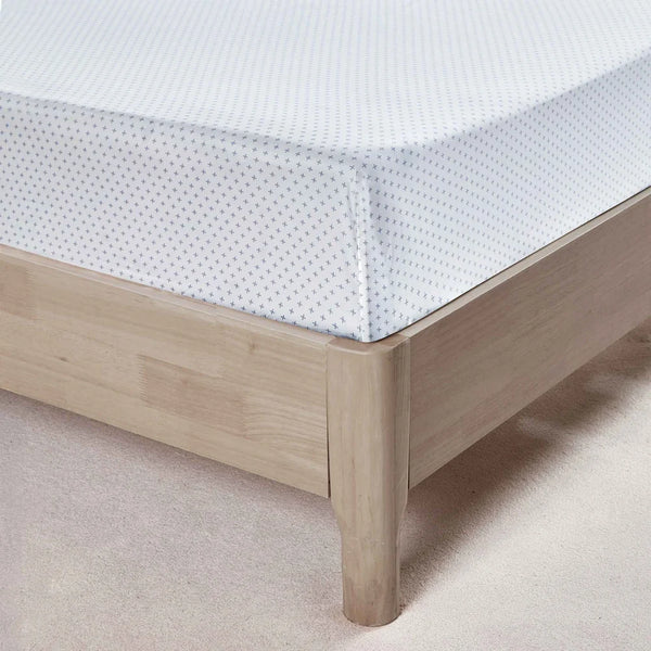 Grey Criss Cross Sheet Set