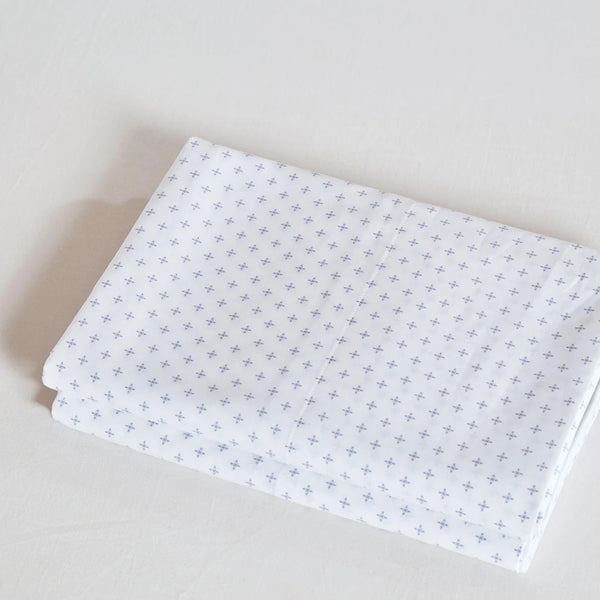 Grey Criss Cross Sheet Set