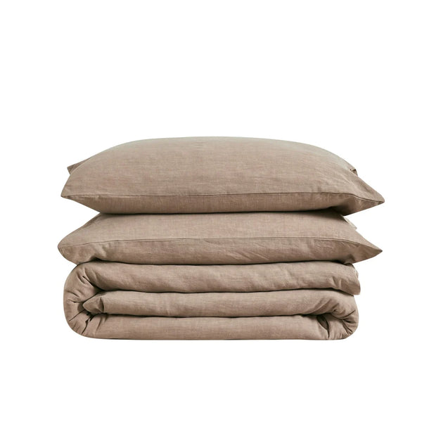 Vintage Touch Duvet Cover Set-Praline