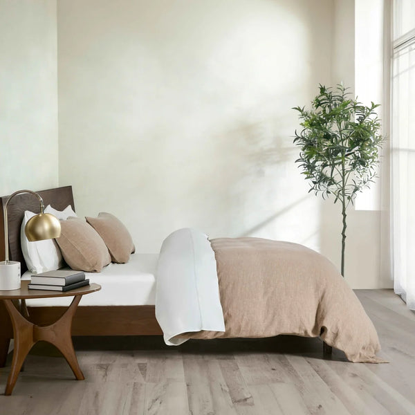 Vintage Touch Duvet Cover Set-Praline