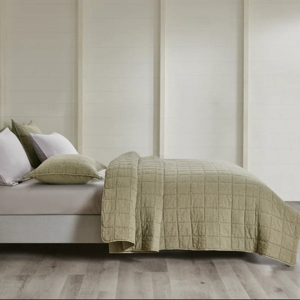 Squares Coverlet Set