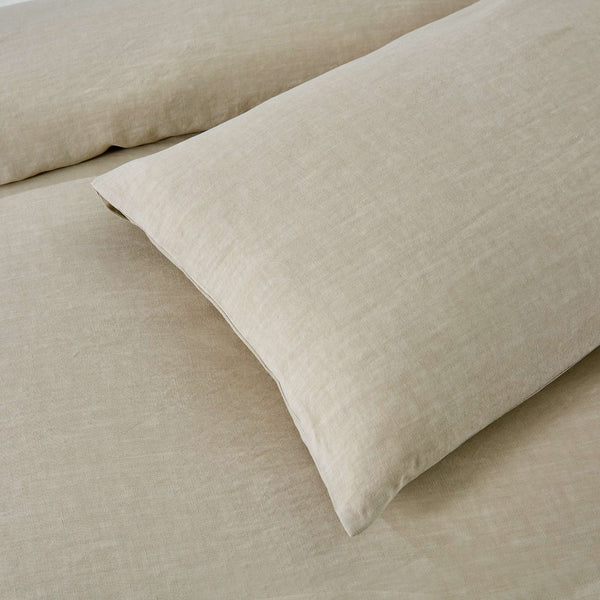 Vintage Touch Duvet Cover Set-Undyed