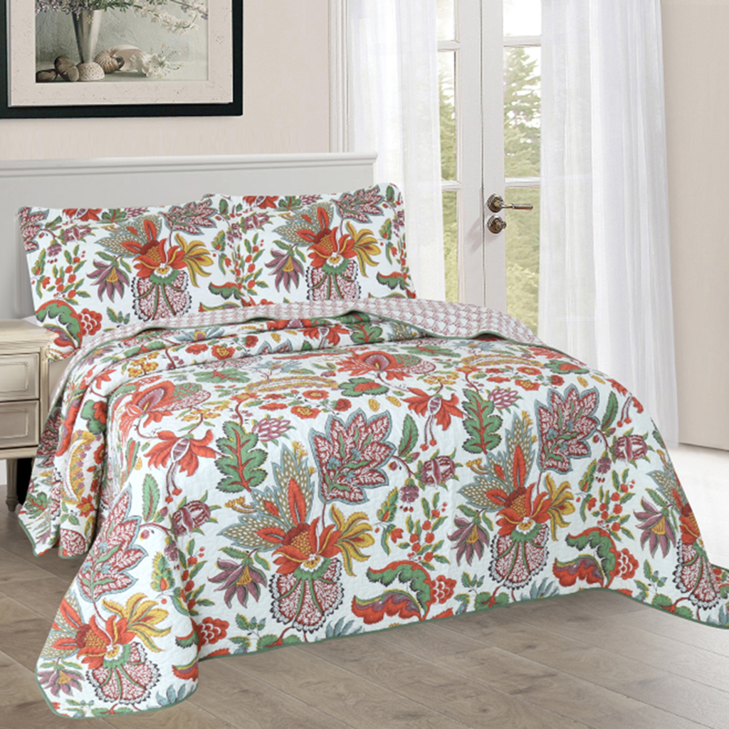 Verona Cotton Coverlet Set