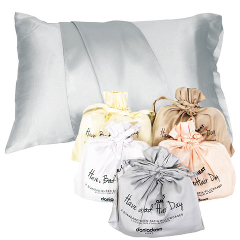 Satin Pillowcase - (2PC)