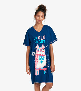 Up Owl Night Sleepshirt