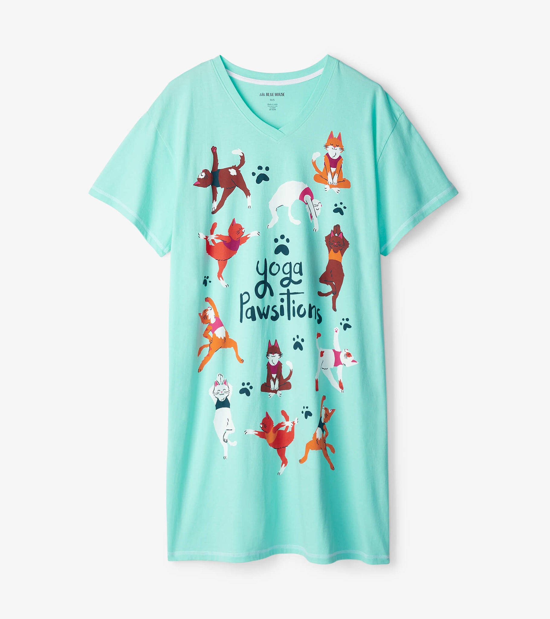 Yoga Pawsitions Sleepshirt